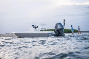 sx210 beached on sand bar